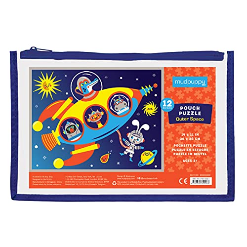 ISBN 9780735352063 product image for Mudpuppy Outer Space Pouch Puzzle (12 Piece) | upcitemdb.com