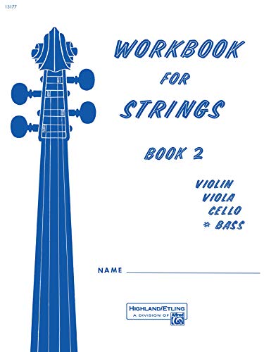 Workbook for Strings, Book 2, BASS