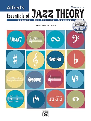 Alfreds Essentials of Jazz Theory, Complete 1-3: Book Online Audio