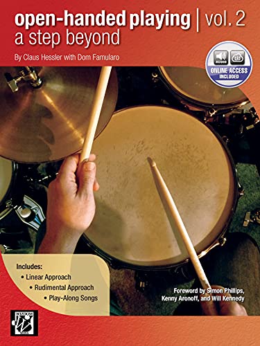 Open-Handed Playing, Vol 2: A Step Beyond, Book & Online Audio