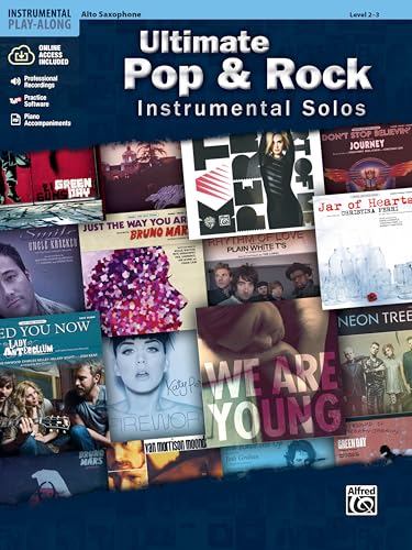 Ultimate Pop & Rock Instrumental Solos: Alto Sax, Book & CD (Ultimate Pop Instrumental Solos)
Ultimate Pop & Rock Instrumental Solos: Alto Sax, Book & CD (Ultimate Pop Instrumental Solos)