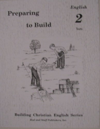 Preparing to Build: English 2 Tests (Building Christian English Series)
