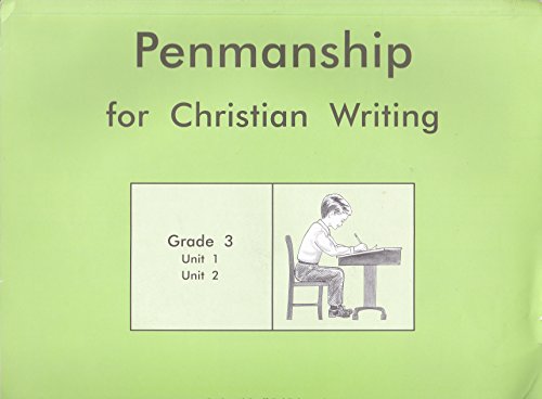 Penmanship for Christian Writing Grade 3 Student Workbook