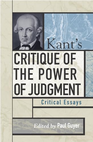 Kant's Critique of the Power of Judgment Format: Hardcover