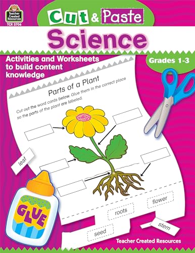 Cut and Paste: Science, Grades 13 from Teacher Created Resources (Cut Paste)