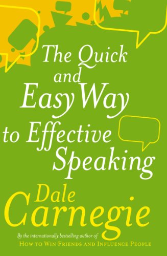 The Quick and Easy Way to Effective Speaking.