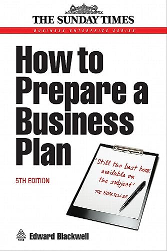 How to Prepare a Business Plan (Sunday Times)