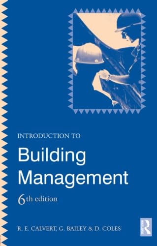 Introduction to Building Management, 6th Edition