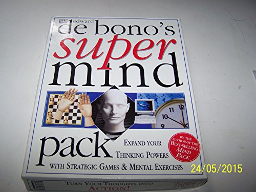 EDWARD DE BONO'S SUPER MIND PACK, Expand Your Thinking Powers with Strategic Games & Mental Exers...