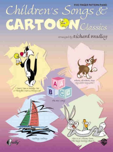 Children's Songs & Cartoon Classics {Five Finger Pattern Piano}