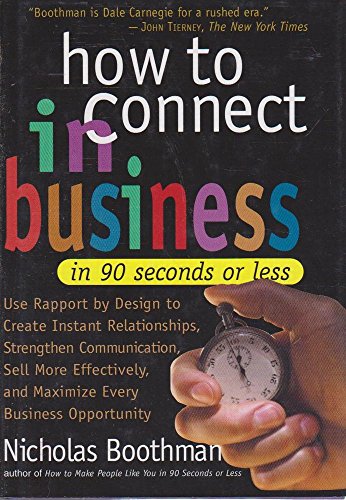 How to Connect in Business in 90 Seconds or Less