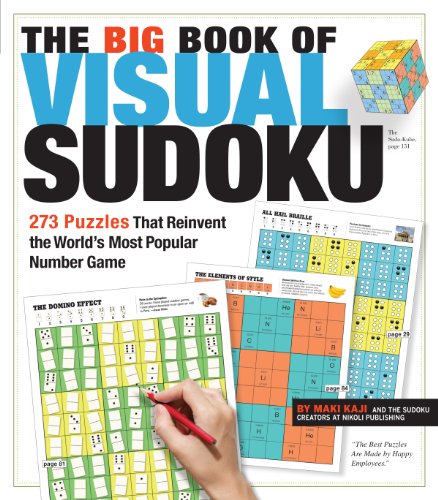 The Big Book of Visual Sudoku: 273 Puzzles that Reinvent the World's Most Popular Number Game
The Big Book of Visual Sudoku: 273 Puzzles that Reinvent the World's Most Popular Number Game