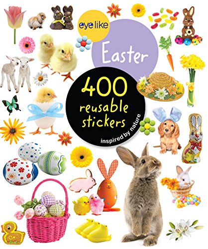 Eyelike Stickers: Easter:400, Reusable Stickers
