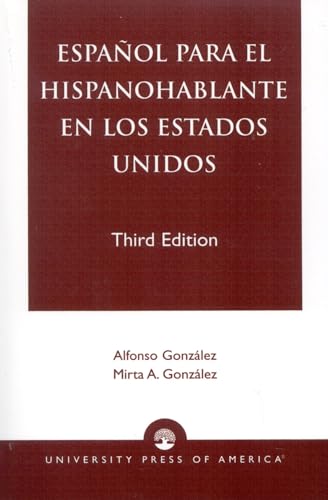 Espanol Para El Hispanohablante En Los Estados Unidos