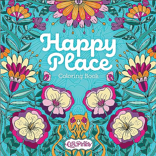 Happy Place Coloring Book