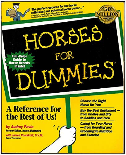 Horses For Dummies (For Dummies (Computer/Tech))