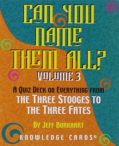KCD Can You Name Them, Volume 3