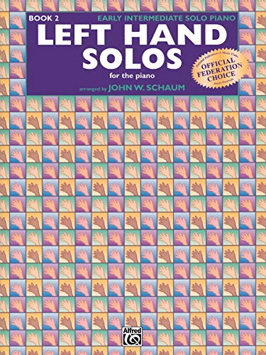 Left-Hand Solos, Bk 2: Left Hand Alone (Schaum Method Supplement, Bk 2)