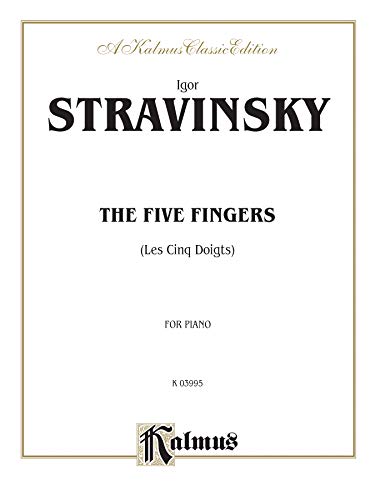 The Five Fingers (Les Cinq Doigts) (Kalmus Edition) Paperback
