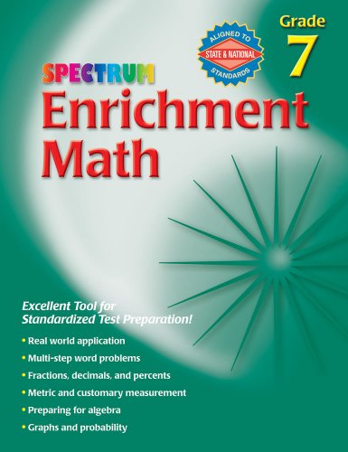 Enrichment Math, Grade 7 (Spectrum)