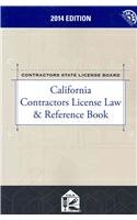 California Contractors License Law Reference Book with CD-ROM (2014)