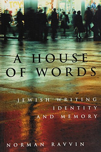 A house of words : Jewish writing, identity and memory