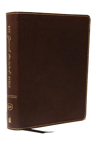 Kjv Journal the Word Bible Bonded Leather Brown Format: Fc