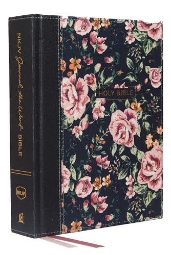 NKJV, Journal the Word Bible, Cloth over Board, Gray Floral, Red Letter, Comfort Print: Reflect, Journal, or Create Art Next to Your Favorite Verses
NKJV, Journal the Word Bible, Cloth over Board, Gray Floral, Red Letter, Comfort Print: Reflect, Journal, or Create Art Next to Your Favorite Verses