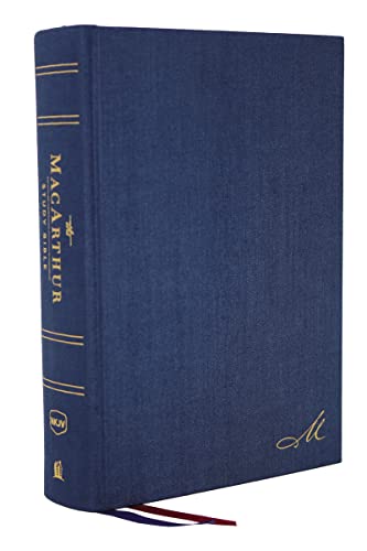 MacArthur Study Bible : New King James Version, Blue, Comfort Print: Unleashing God's Truth One Verse at a Time
MacArthur Study Bible : New King James Version, Blue, Comfort Print: Unleashing God's Truth One Verse at a Time