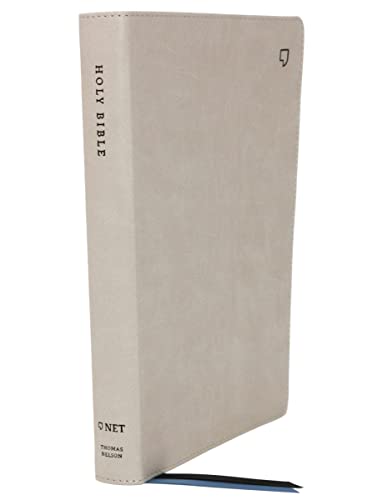 Net Bible Thinline Leathersoft Stone Comfort P Format: Slides
