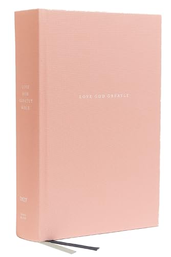 Love God Greatly Bible: A SOAP Method Study Bible for Women (NET, Pink Cloth-over-Board, Comfort Print)
Love God Greatly Bible: A SOAP Method Study Bible for Women (NET, Pink Cloth-over-Board, Comfort Print)