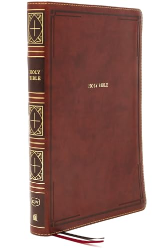 Holy Bible : King James Version, Brown, Thinline, Leathersoft, Thumb Indexed, Red Letter Edition, Comfort Print
Holy Bible : King James Version, Brown, Thinline, Leathersoft, Thumb Indexed, Red Letter Edition, Comfort Print