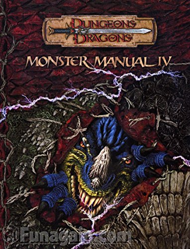 Monster Manual IV (Dungeons and Dragons 3.5 Sourcebook)