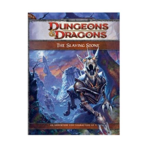 Dungeons & Dragons. The Slaying Stone. an Adventure for Characters of 1st Level. [4th Edition Dun...