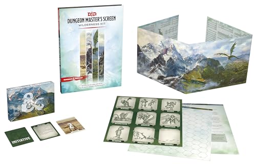 Dungeons Dragons Dungeon Masters Screen Wilderness Kit (DD Accessories)