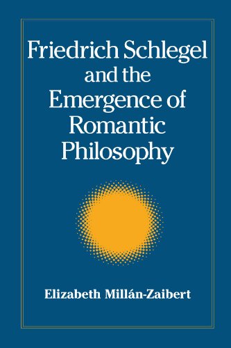 Friedrich Schlegel and the Emergence of Romantic Philosophy (S U N Y Series, Intersections: Philosophy and Critical Theory)
Friedrich Schlegel and the Emergence of Romantic Philosophy (S U N Y Series, Intersections: Philosophy and Critical Theory)