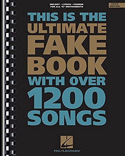 This is the Ultimate Fake Book for Keyboard, Vocal, Guitar, and all 'C' Instruments, Third Edition