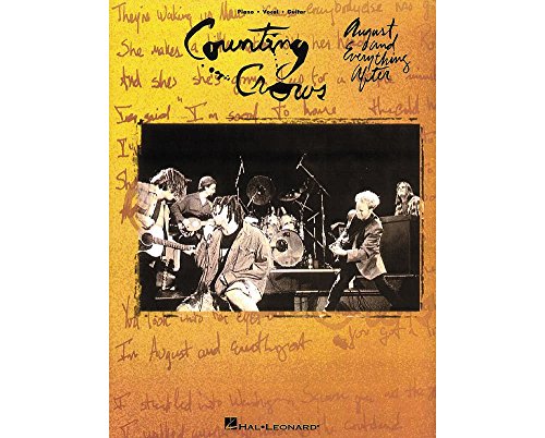 Counting Crows: August and Everything After: Piano, Vocal, Guitar