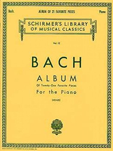 Album of Twenty-One Favorite Pieces for the Piano (Schirmer's Library of Musical Classics, Vol. 12)
Album of Twenty-One Favorite Pieces for the Piano (Schirmer's Library of Musical Classics, Vol. 12)