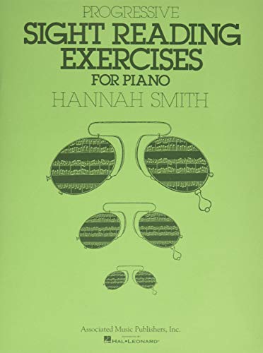 Progressive Sight Reading Exercises for Piano (Sheet Music)