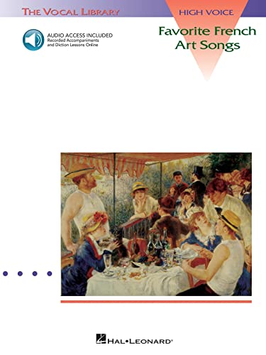 Favorite French Art Songs - High Voice: The Vocal Library
