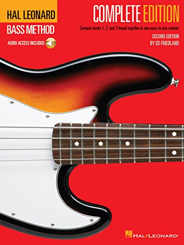 Hal Leonard Bass Method: Books 1,2 & 3 Bound Together in One Easy-to-Use Volume! with Cd