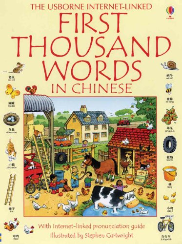 The Usborne Internet-Linked First Thousand Words in Chinese (Chinese Edition)
