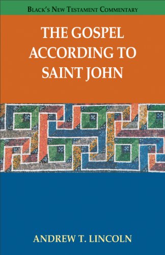 The Gospel according to Saint John (Black's New Testament Commentary)