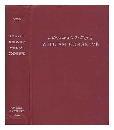 A Concordance to the Plays of William Congreve