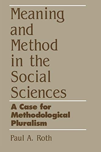 Meaning and Method in the Social Sciences