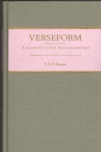 Verseform: A Comparative Bibliography