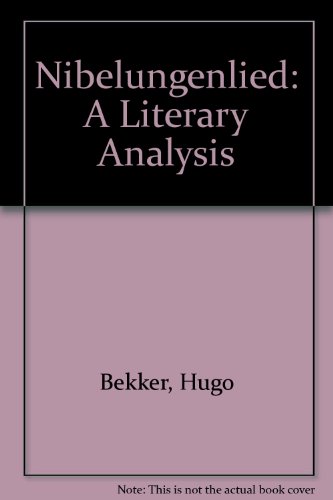 The Nibelungenlied; a literary analysis