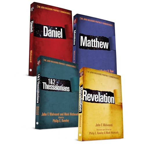 Walvoord Commentary Set of 4 (The John Walvoord Prophecy Commentaries)