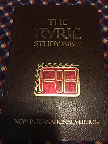 The Ryrie Study Bible: New International Version - Red Letter Edition